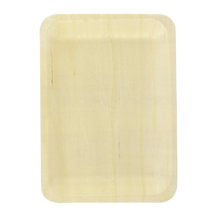 Bandeja rectangular de madera Scandinavia 265x215mm A20mm - 20Uds