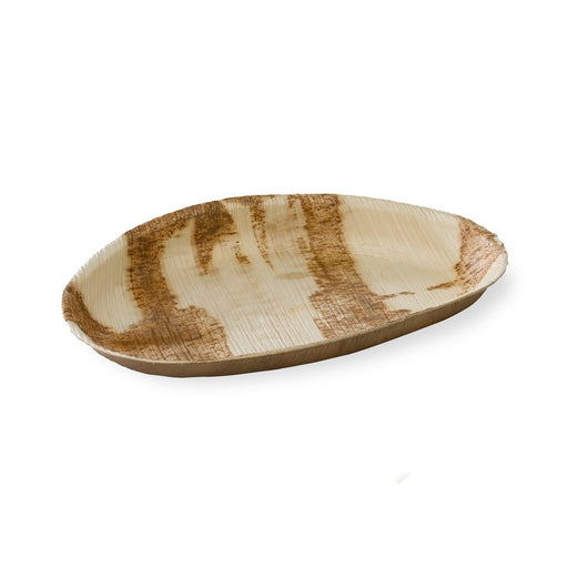 Cuenco hoja de palma con forma de huevo 400ml 270x170mm A25mm - 10Uds
