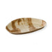 Cuenco hoja de palma con forma de huevo 400ml 270x170mm A25mm - 10Uds