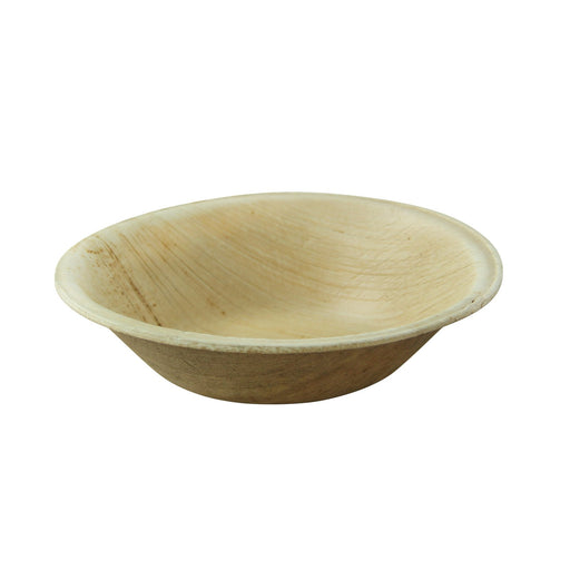 Cuenco cuadrado de hoja de palma 200ml Ø120mm A30mm - 25Uds