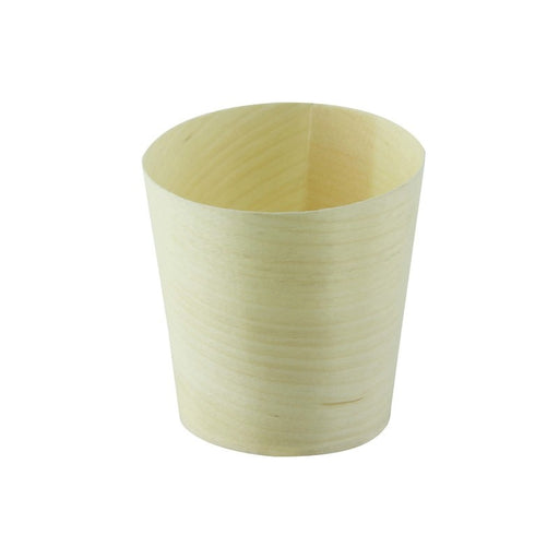 Vasitos de madera A58mm - 50Uds