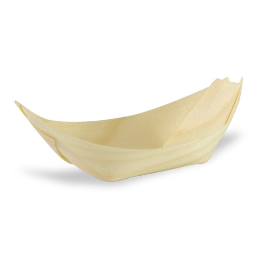 Barquita forma barco de madera 75x50mm A15mm - 50Uds