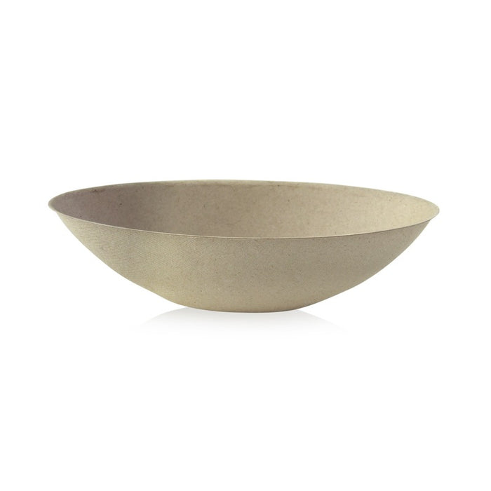 Bol ovalado de pulpa marrón BioNchic 1000ml 240x145mm A63mm - 125Uds