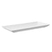 Plato rectangular de pulpa blanco BioNchic 180x90mm - 100Uds
