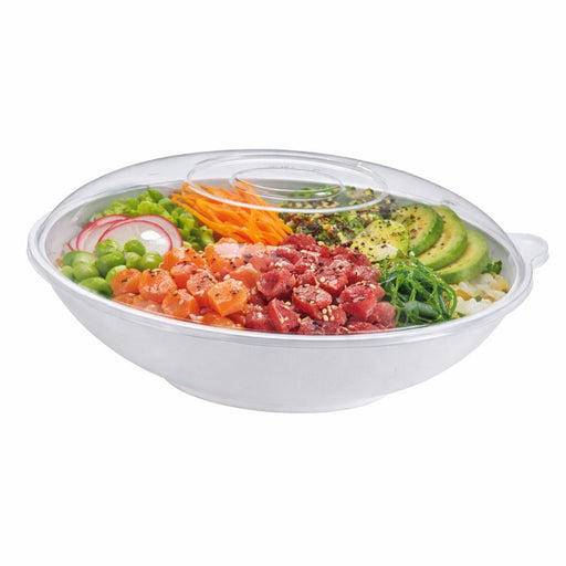 Tapa cúpula transparente BioNchic PET 240x150mm A43mm - 250Uds