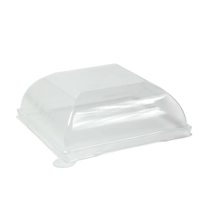 Tapa cúpula transparente BioNchic PET para 210BCHIC99F 91x91mm A36mm - 100Uds