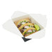 Caja de comida en cartón negra con cierre 2000ml 216x160mm A65mm - 50Uds