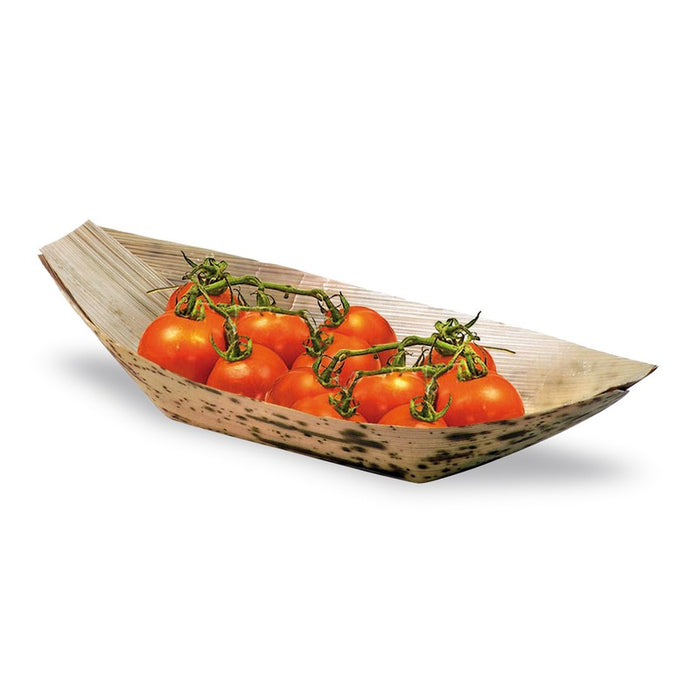 Barquilla de bambú 210x105mm A25mm - 100Uds