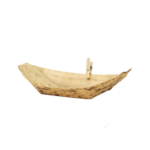 Barquilla de bambú 100x55mm A17mm - 100Uds