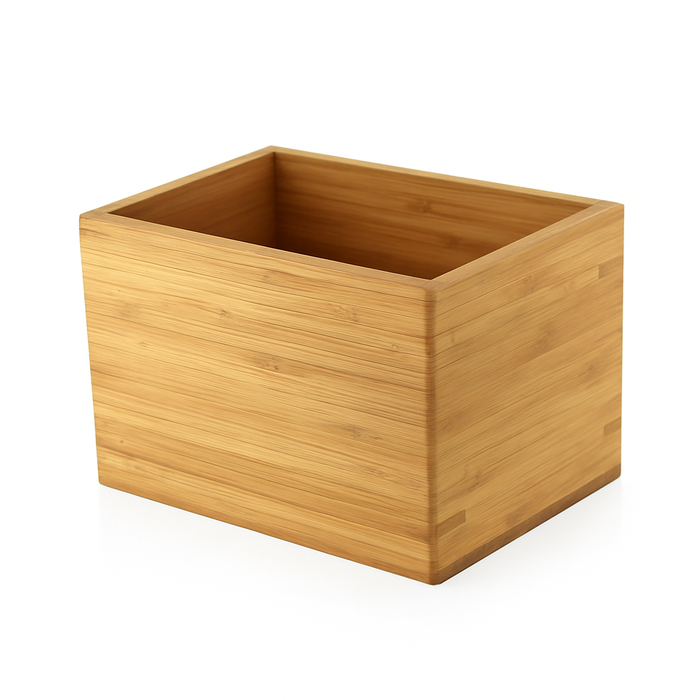 Soporte utensilios de bambu 160x120mm A105mm - 1Uds