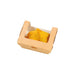 Ensaladera de cartón kraft con ventana 250ml 100x80mm A40mm - 250Uds
