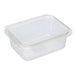Envase rectangular PLA transparente con tapa bisagra 1000ml 188x143mm A67mm - 50Uds