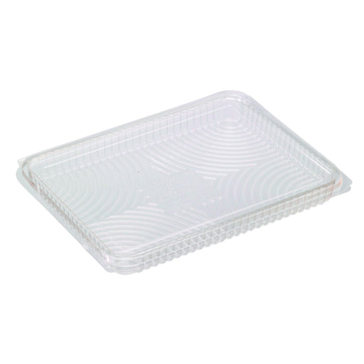 Envase rectangular PLA transparente con tapa bisagra 570ml 217x167mm A20mm - 25Uds