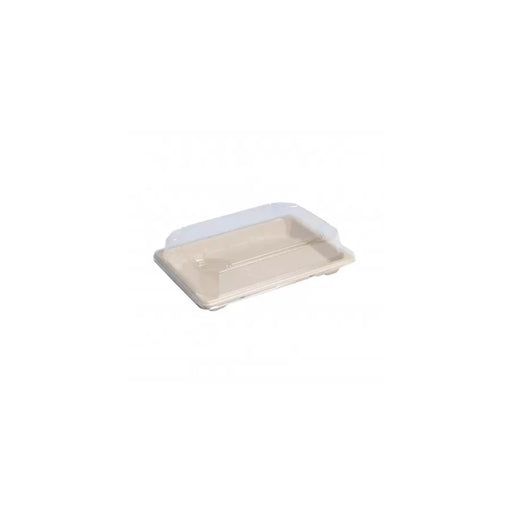 Tapa PET transparente para bandeja pulpa 165x230mm A46mm - 50Uds
