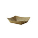 Bandeja kraft antigrasa con PE 100ml 120x85mm A20mm - 250Uds