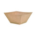 Barquillas kraft antigrasa 2000ml 230x220mm A94mm - 25Uds