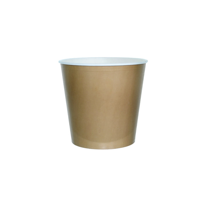 Cubo de cartón gigante kraft 2 700ml A145mm - 27Uds