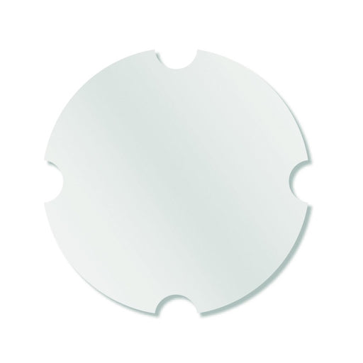 Tapa de cierre de cartón blanco para cubo de pollo Ø172mm - 100Uds
