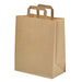 Bolsa catering kraft reciclado con asas 320x170mm A340mm - 250Uds