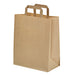 Bolsa de papel kraft reciclado 175x90mm A215mm - 500Uds