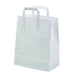 Bolsa de papel blanco reciclado 260x140mm A320mm - 250Uds