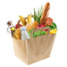 Bolsa de papel kraft reciclado 320x200mm A250mm - 250Uds