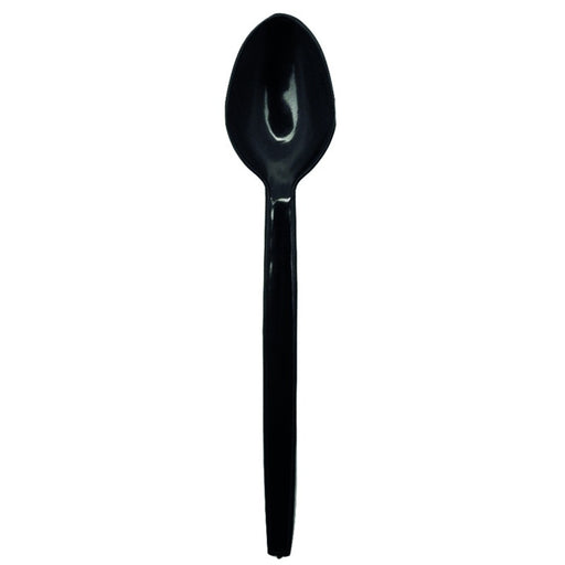 Cuchara negra para café 120mm - 1000Uds