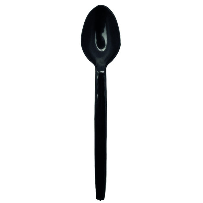 Cuchara negra para café 120mm - 1000Uds