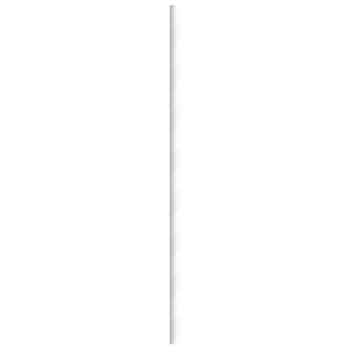 Pajita de cóctel de papel blanco A145mm - 500Uds