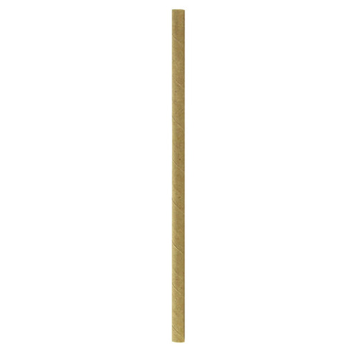 Pajita de papel kraft A197mm - 500Uds