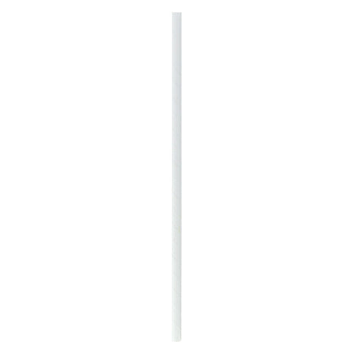 Pajita de papel blanca A260mm - 500Uds