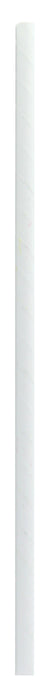Pajita de papel blanco para batido envuelta individualmente A197mm - 500Uds