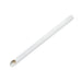 Pajita blanca biselada para Bubble Tea A12mm - 150Uds