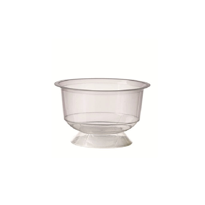 Copa de postre PET transparente 170ml A56mm - 24Uds