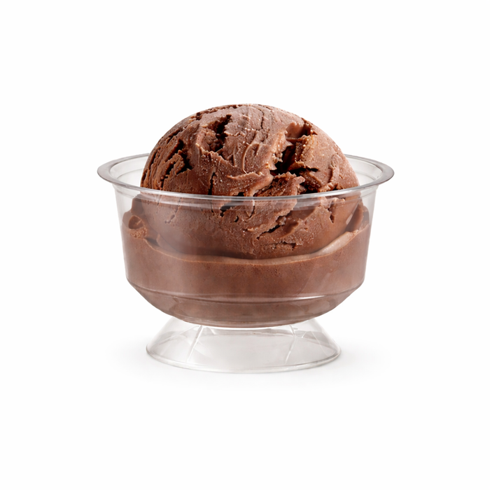 Copa de postre PET transparente 170ml A56mm - 24Uds
