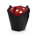 Papel negro tulipa de cocción antigrasa 110x110mm A60mm - 120Uds
