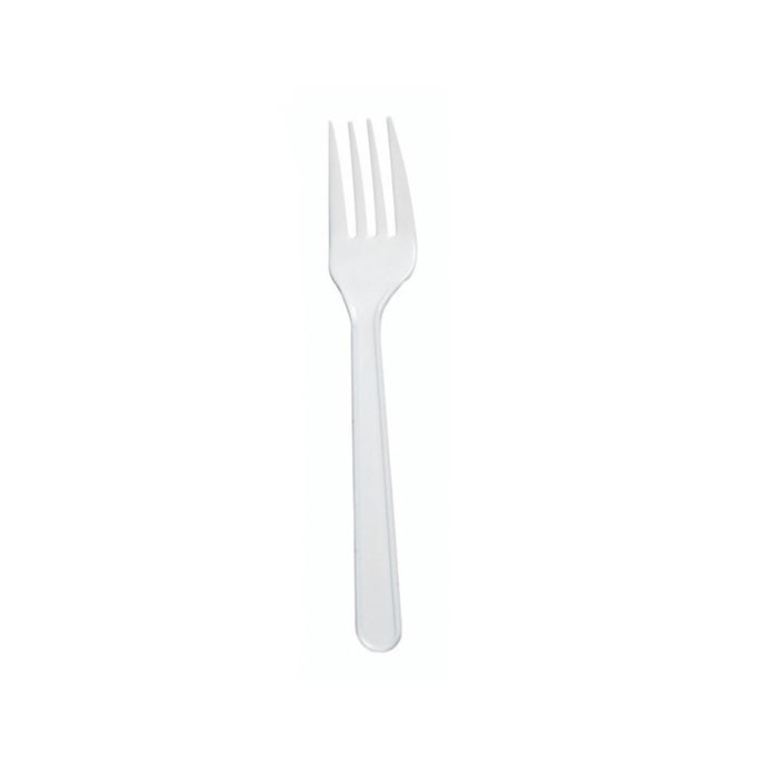Mini Tenedor blanco 125mm - 1000Uds