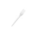 Tenedor de plástico blanco 168mm - 100Uds