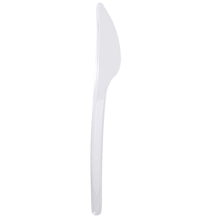 Cuchillo PS Transparente. 175mm - 100Uds