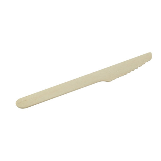 Cuchillo de madera A140mm - 100Uds