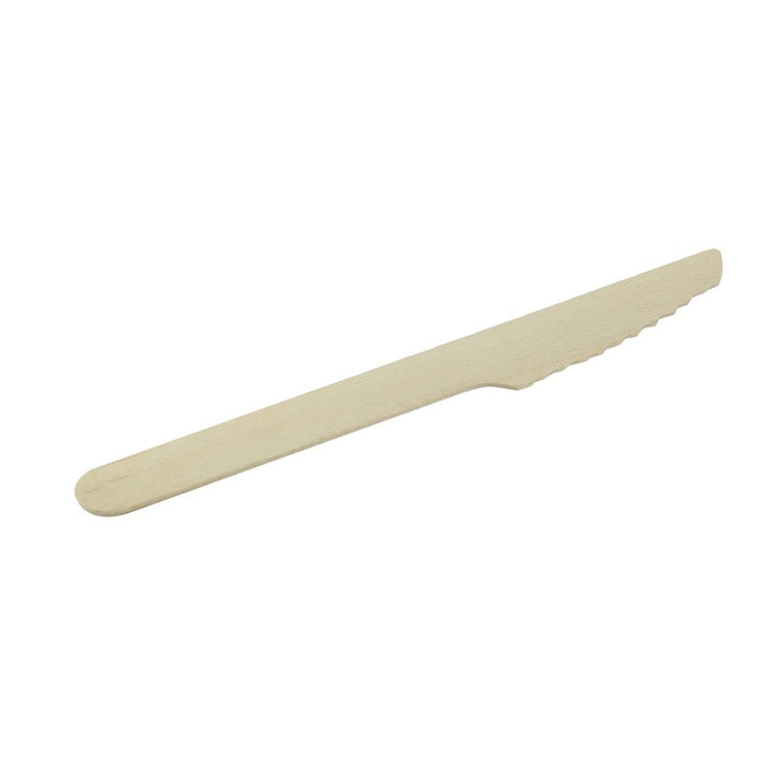 Cuchillo de madera A140mm - 100Uds
