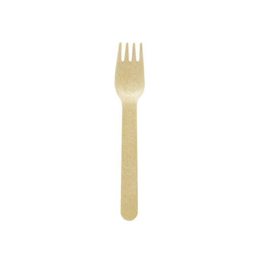 Tenedor de madera A158mm - 100Uds
