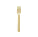 Tenedor de madera A158mm - 100Uds