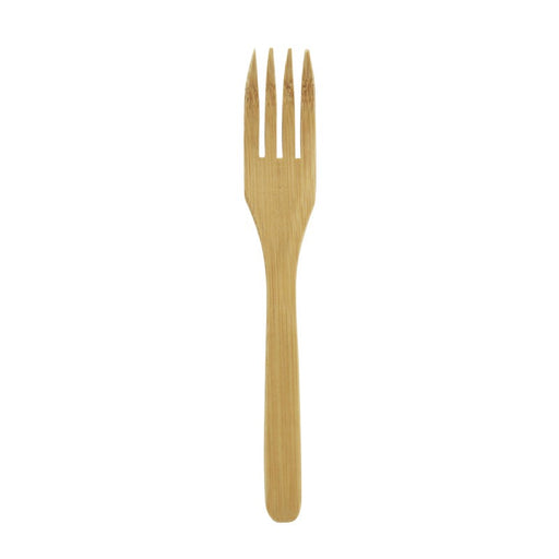 Tenedor de bambú A160mm - 50Uds