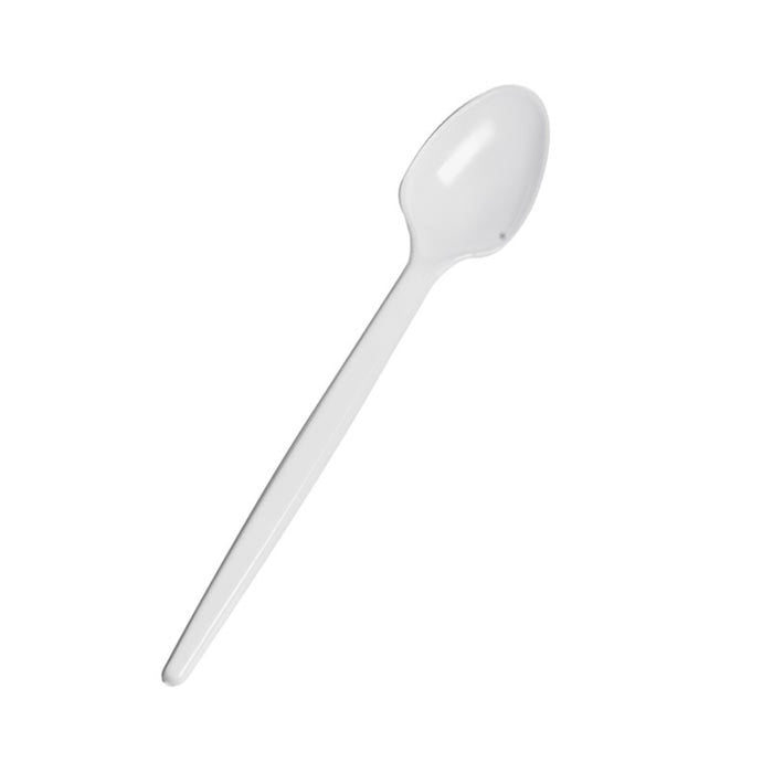 Cuchara PS transparente. 125mm - 100Uds