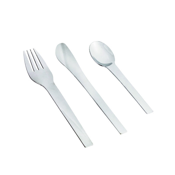 Tenedor de acero inoxidable 165x25mm A12mm - 240Uds