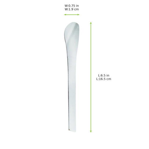 Cuchillo de acero inoxidable 165x19mm A2mm - 240Uds