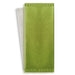 Funda para cubiertos de papel verde con servilleta blanca 380x380mm 110x250mm - 500Uds