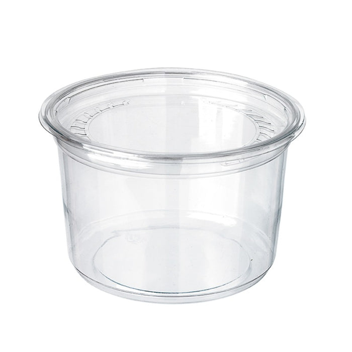 Tarrina Deli PET redonda transparente 750ml Ø117mm A104mm - 25Uds