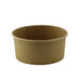 Tarrinas Deli redonda Kraft 370ml Ø114mm A52mm - 50Uds